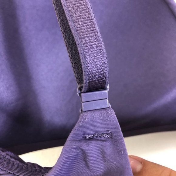 VICTORIA'S SECRET Purple Wire Lined Demi Bra 30B - Picture 4 of 6